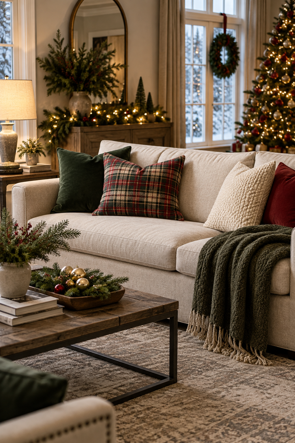 Blend Plaid with Solid Textures