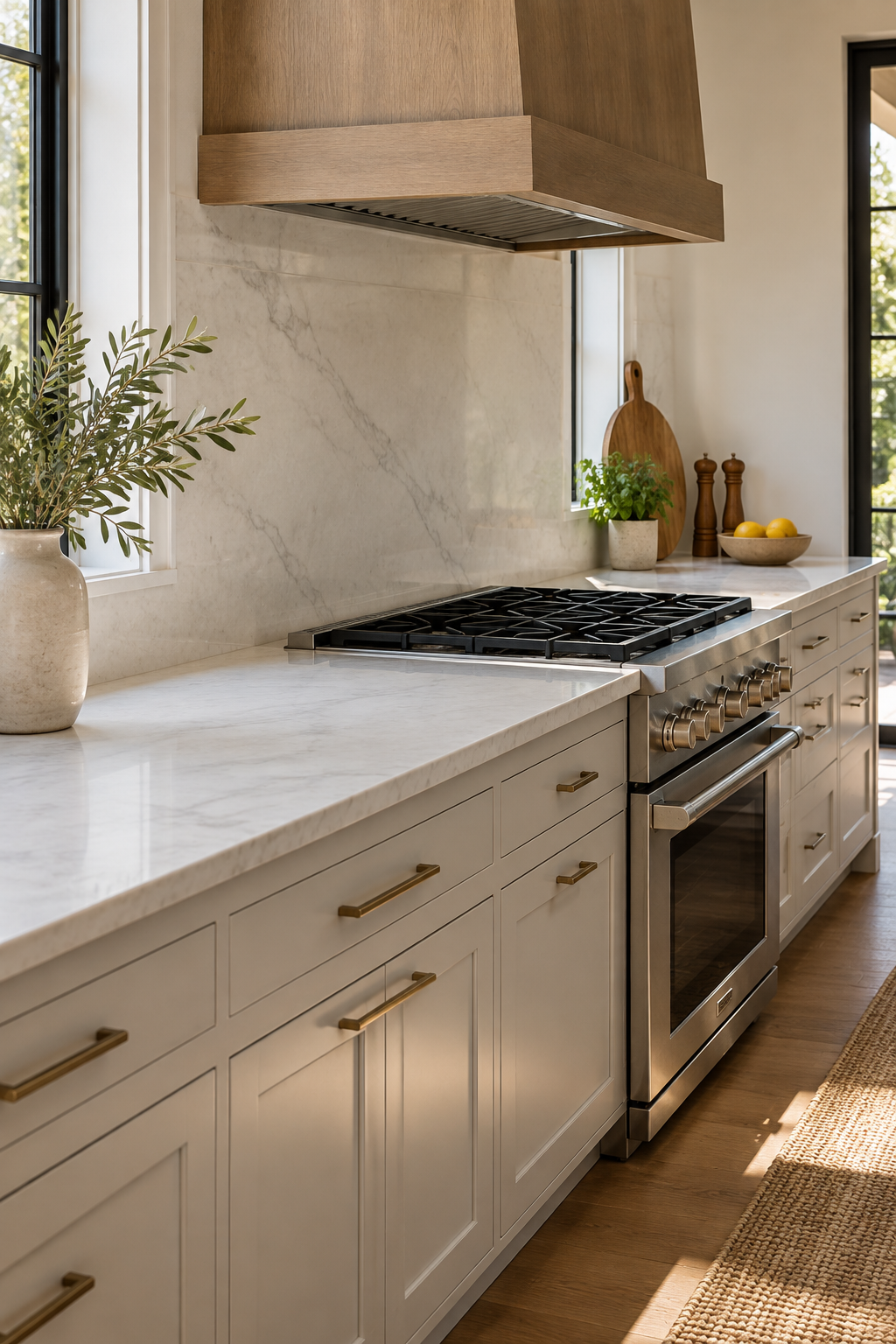 Create Space around the Cooktop