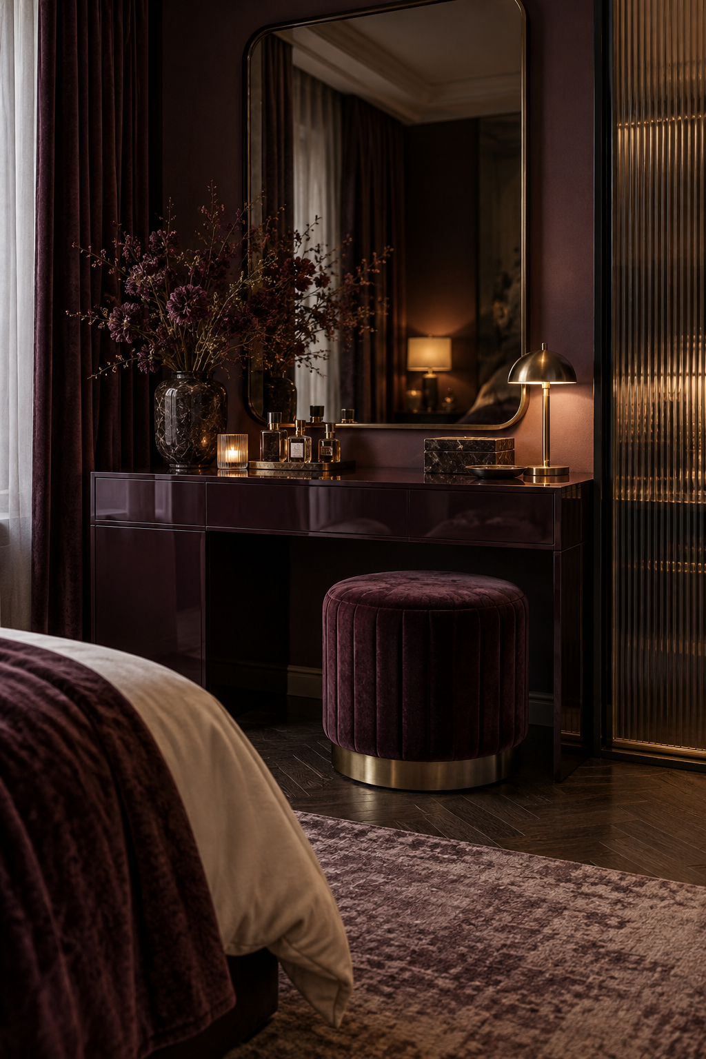 Plum Noir make the palette work in daylight