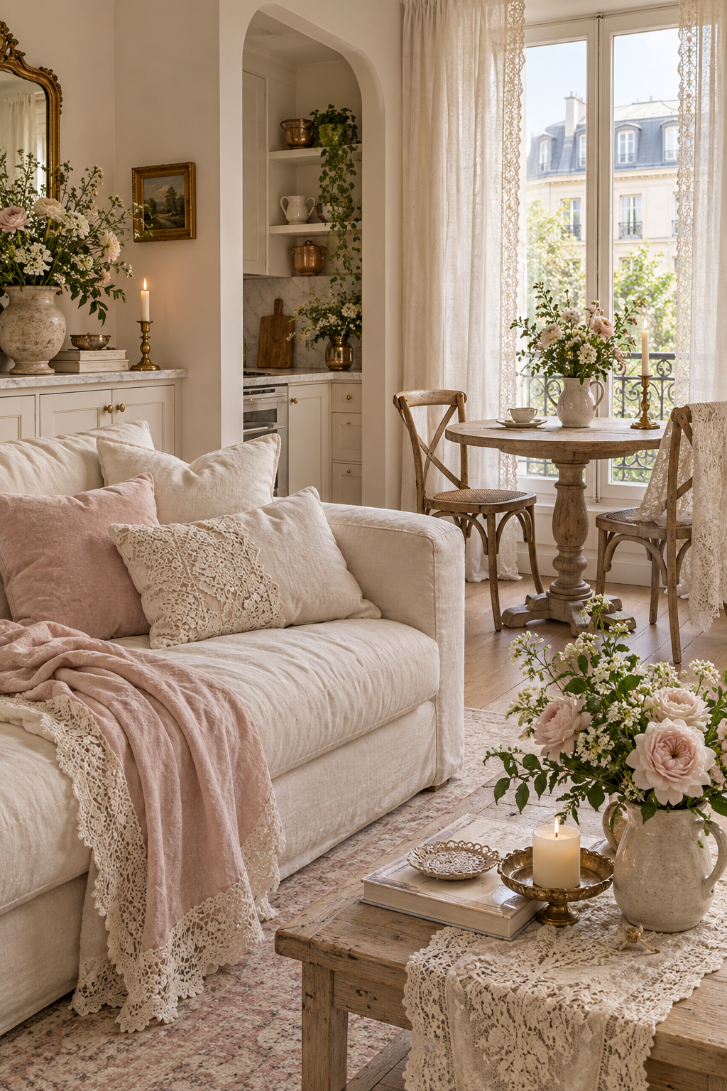 Romantic Lace make the palette work in daylight