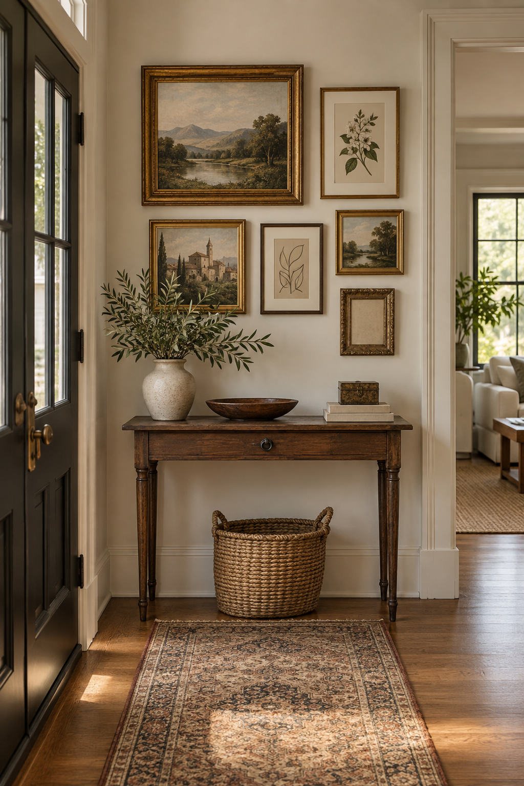 Create a Small Entryway Gallery