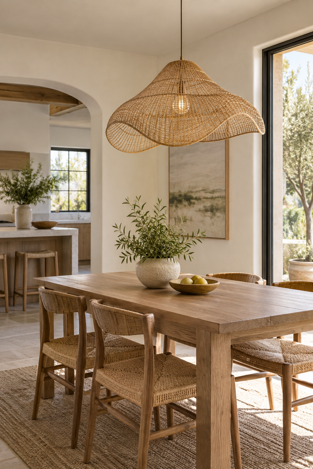 Choose a Pendant with an Airy Organic Shape