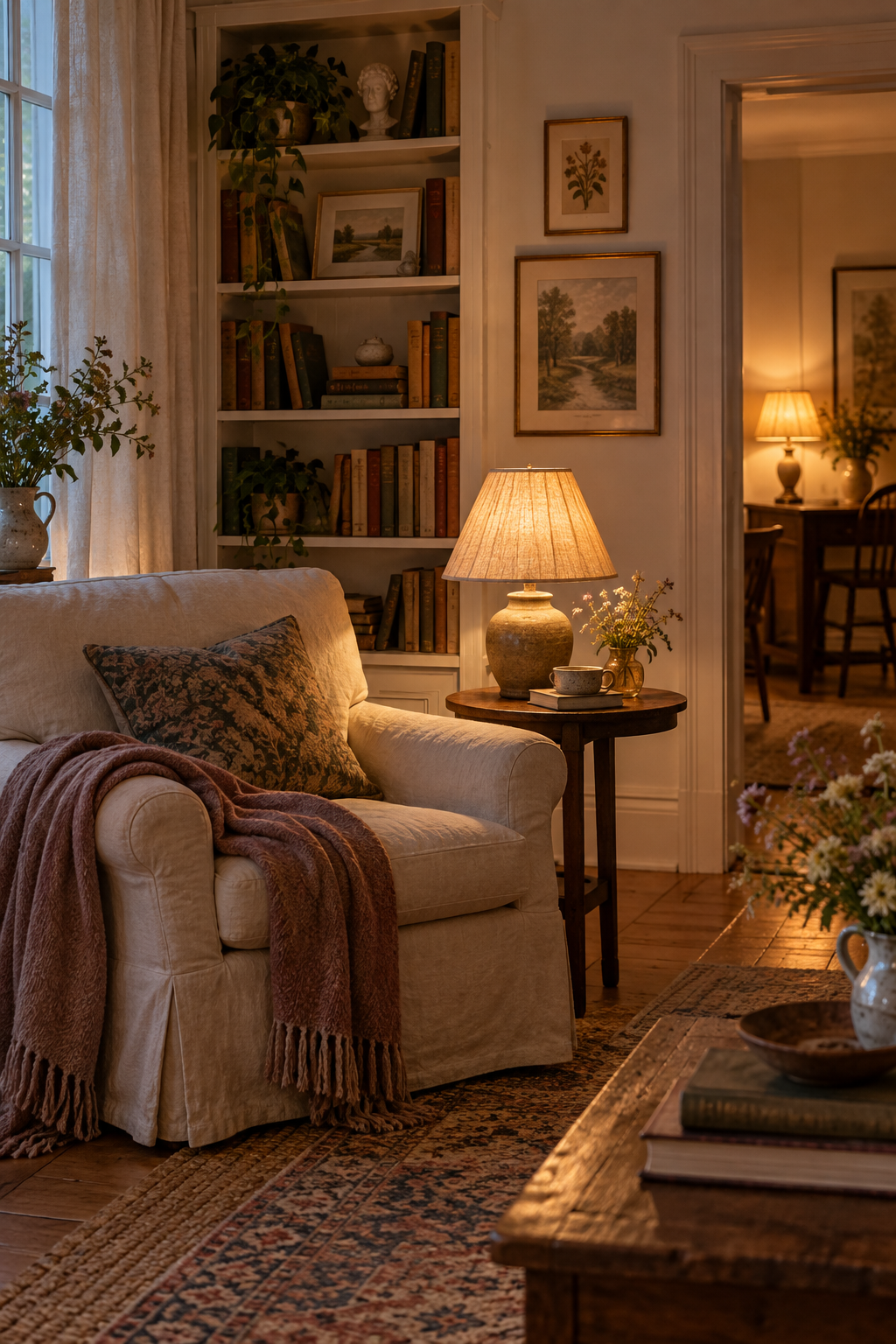 Create a Candlelike Glow with Electric Lamps