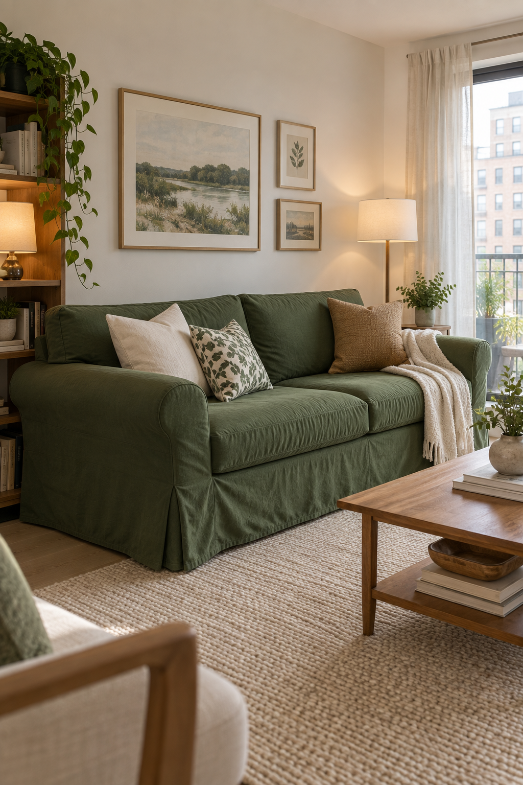 Add Color with Washable Slipcovers