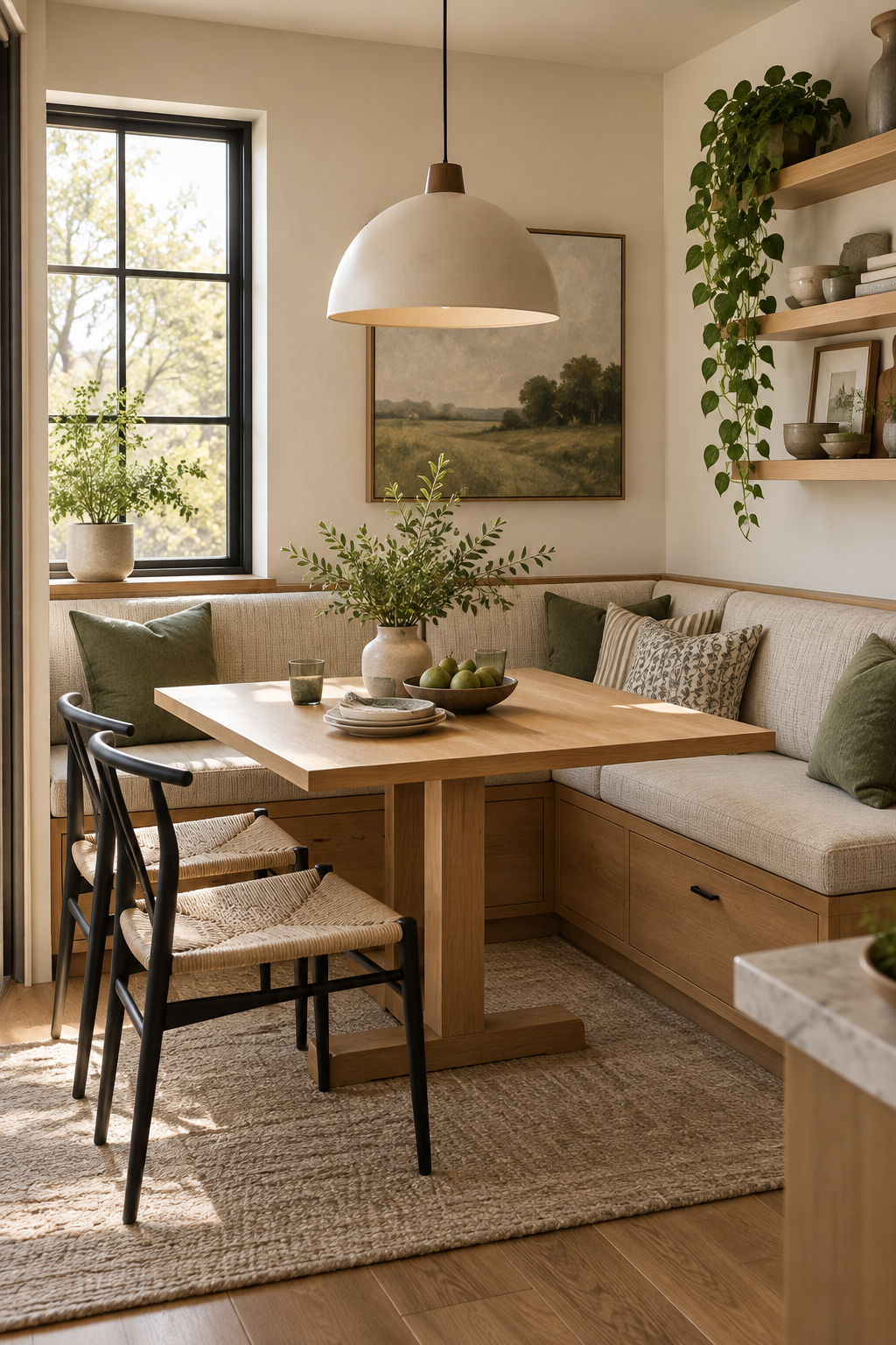 Create a Family-Friendly Compact Banquette