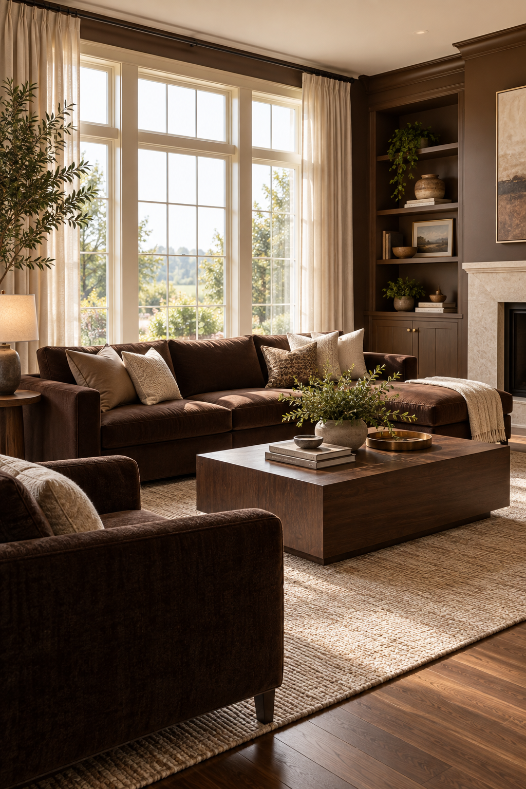 Keep Window Areas Light and Open