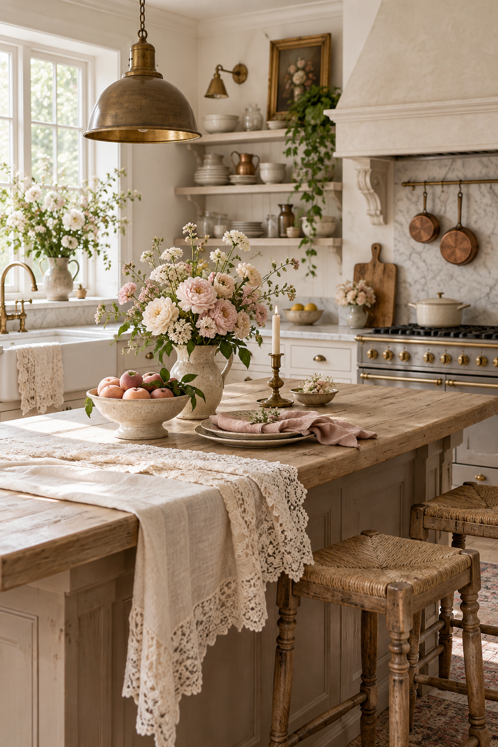 Romantic Lace try a renter-friendly version