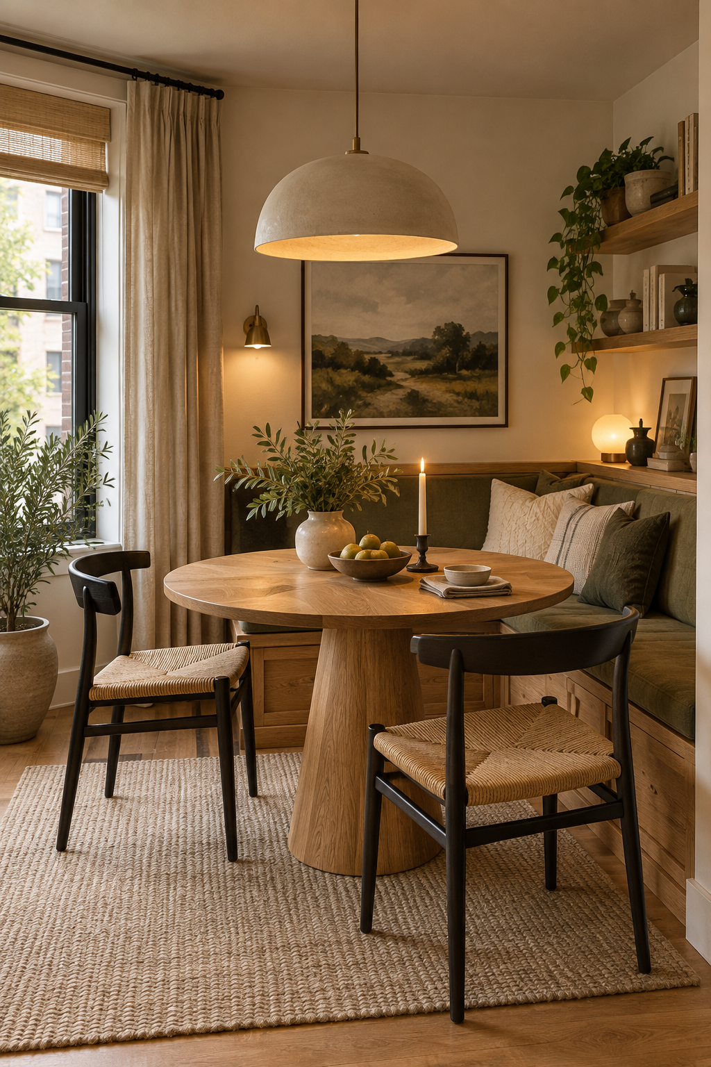 Add Layered Lighting for Evening Meals