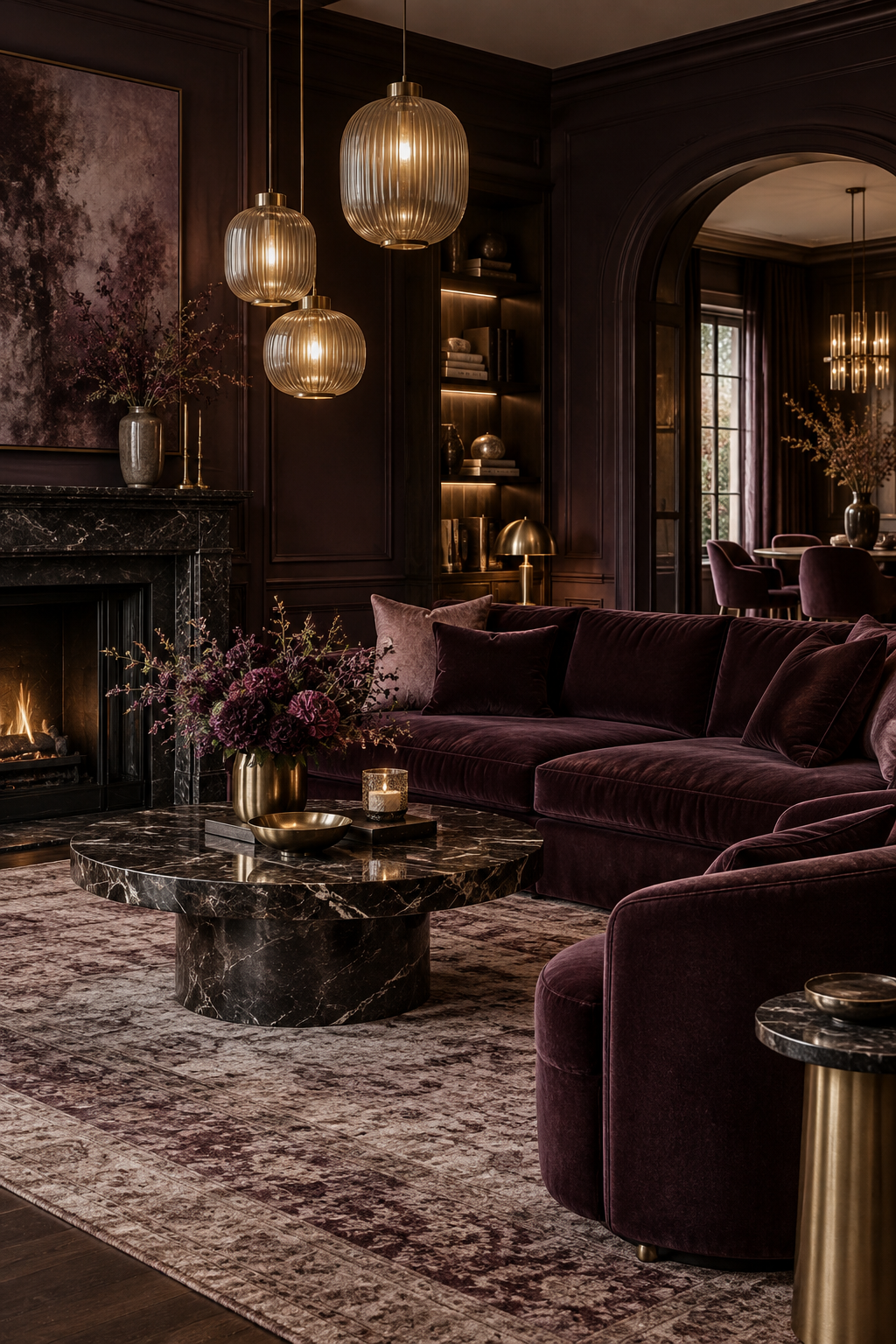 Plum Noir decorate on a budget