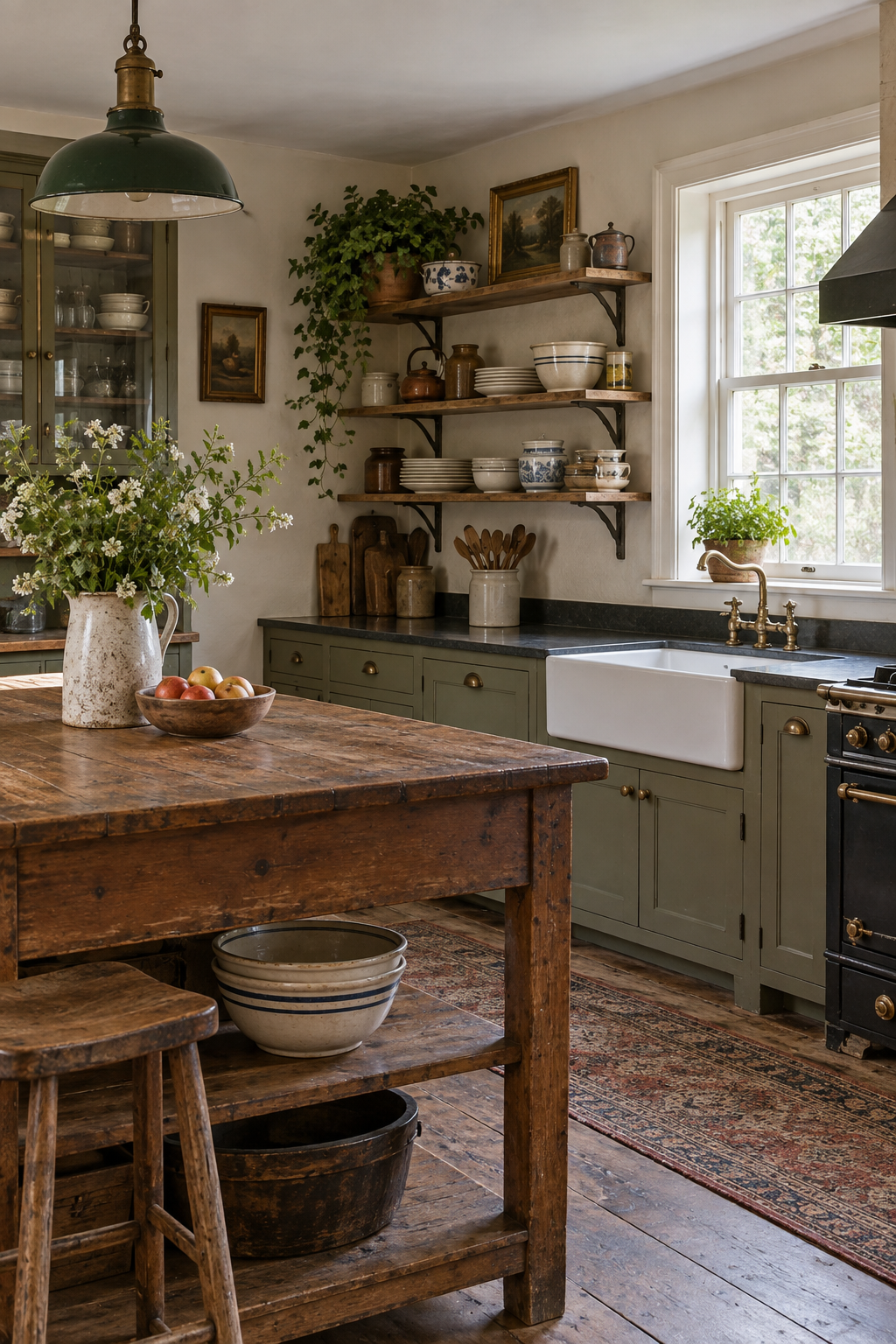 Balance Patina with Clear Work Surfaces